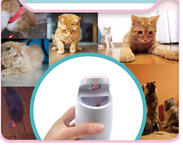 Transform Your Cat's Playtime with the Led Smart Laser Cat Toy